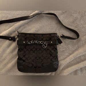 Early 2000s Coach Black Crossbody Bag
